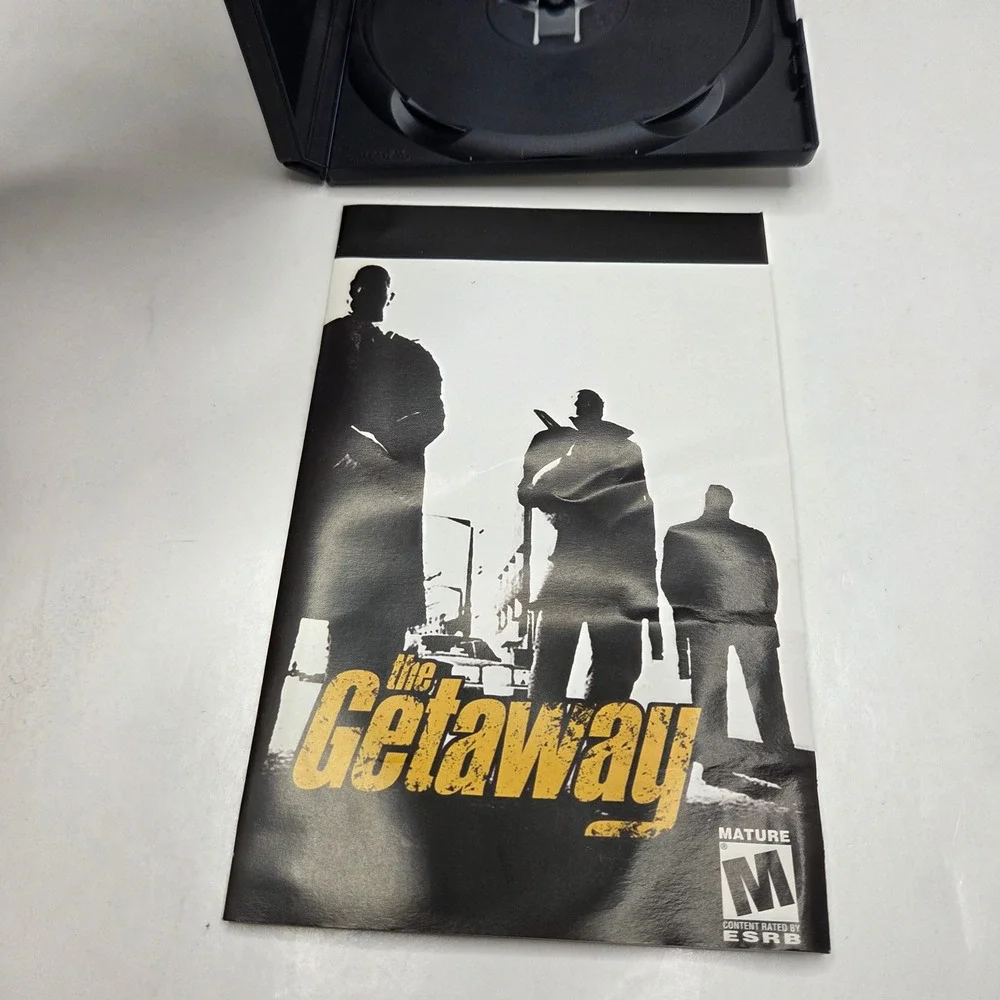 Sony PlayStation 2 The Getaway PS2 Case and Manual Only No Game Vintage Y2K
